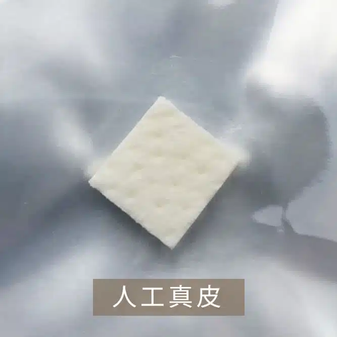 人工真皮の写真　名古屋