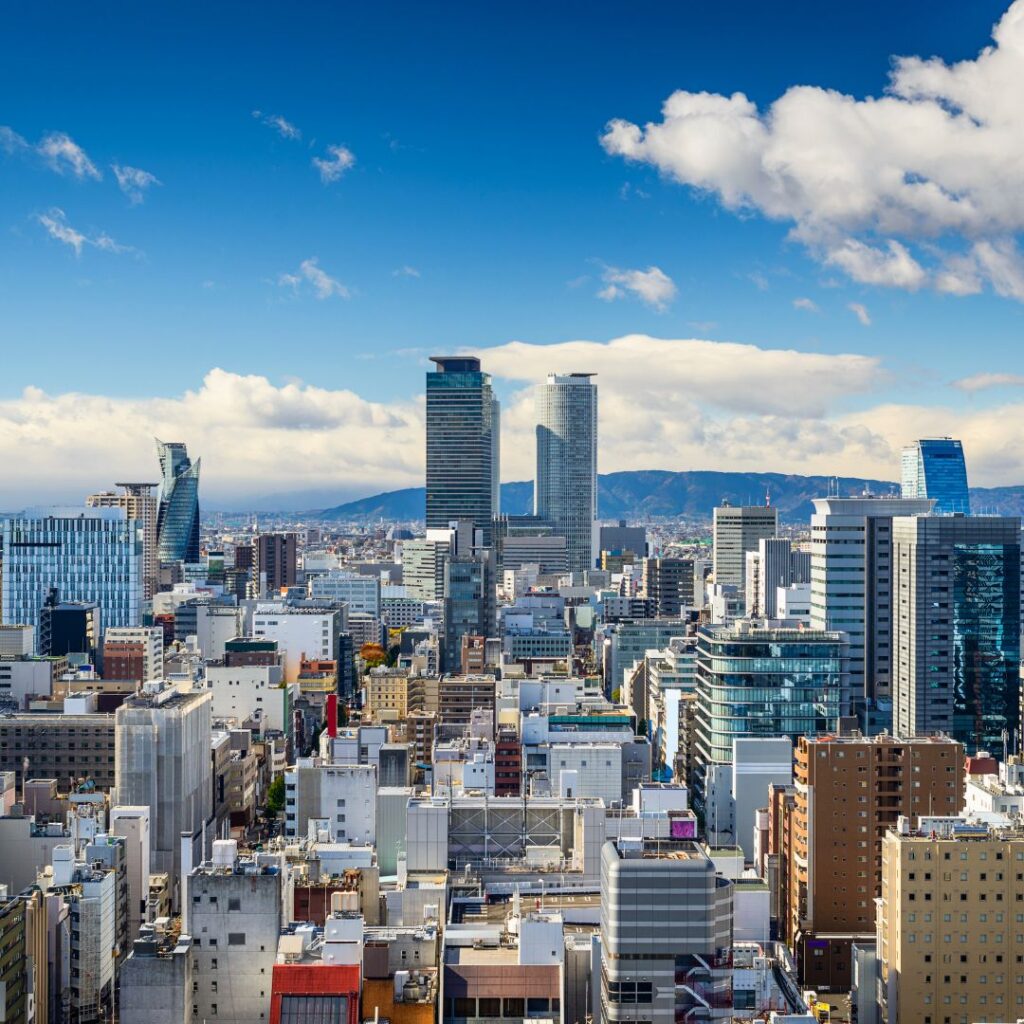 名古屋の街並み