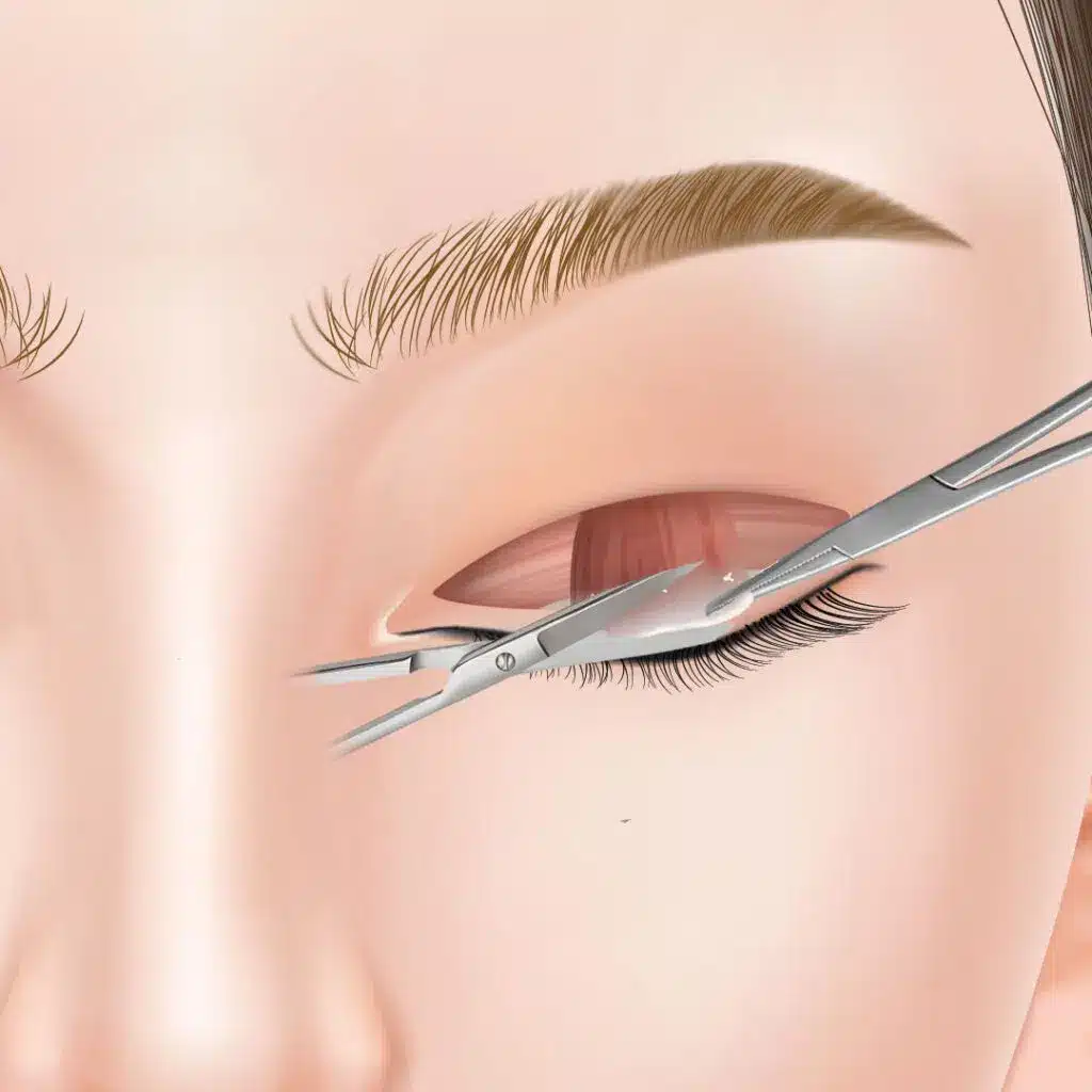 眼瞼下垂　手術方法　名古屋