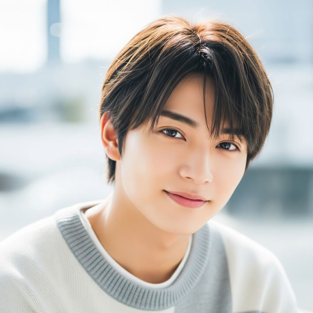 鼻整形をした男性のイメージ