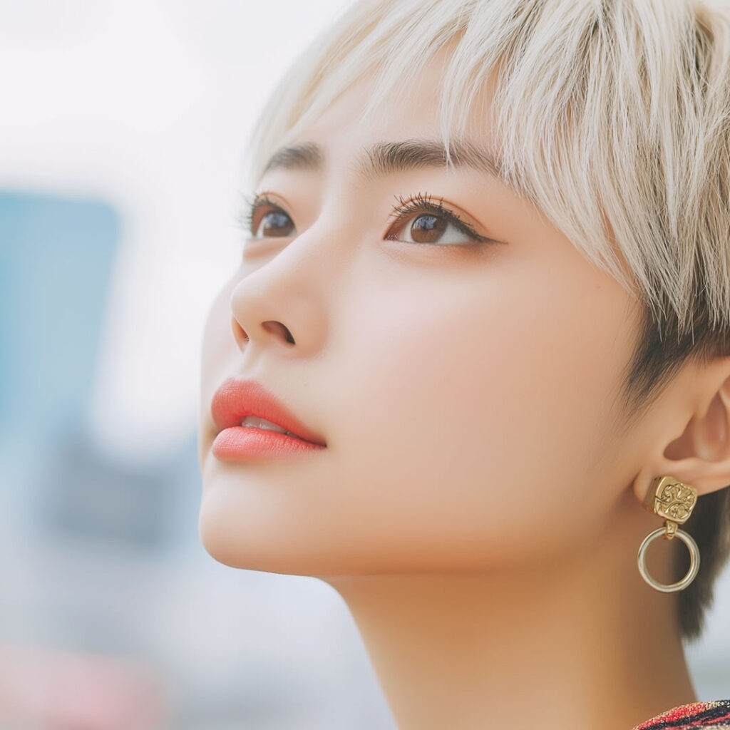 鼻を小さくしたい女性のイメージ