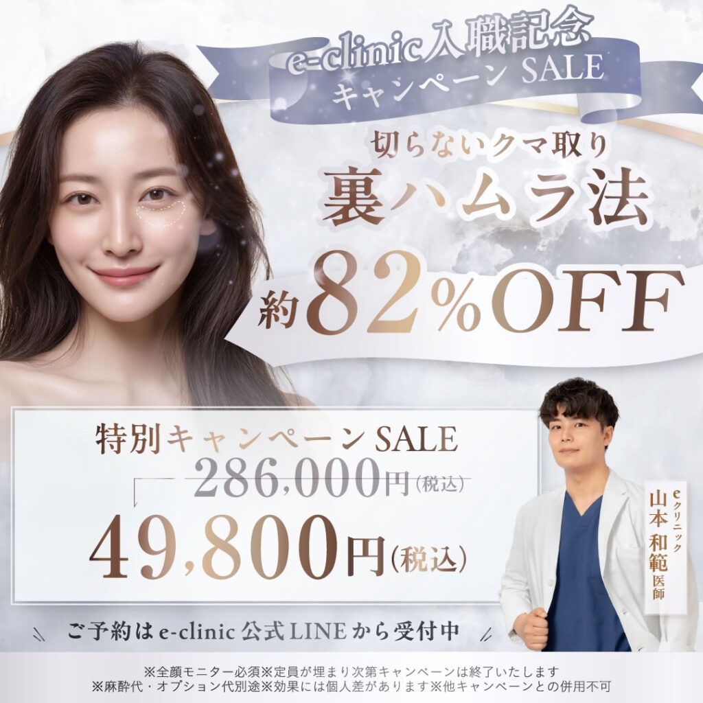 山本医師裏ハムラ法キャンペーンバナー