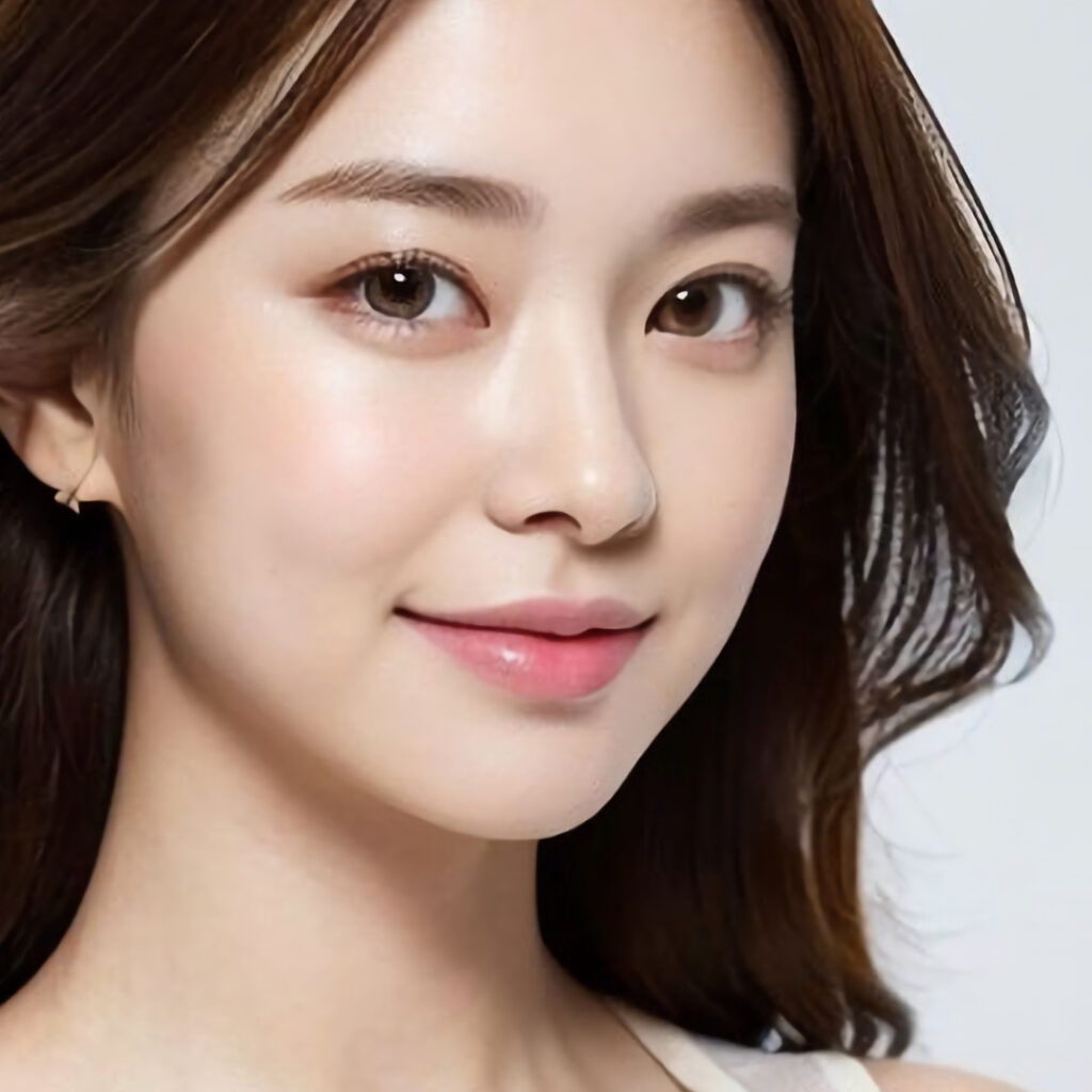 人中短縮をした女性のイメージ