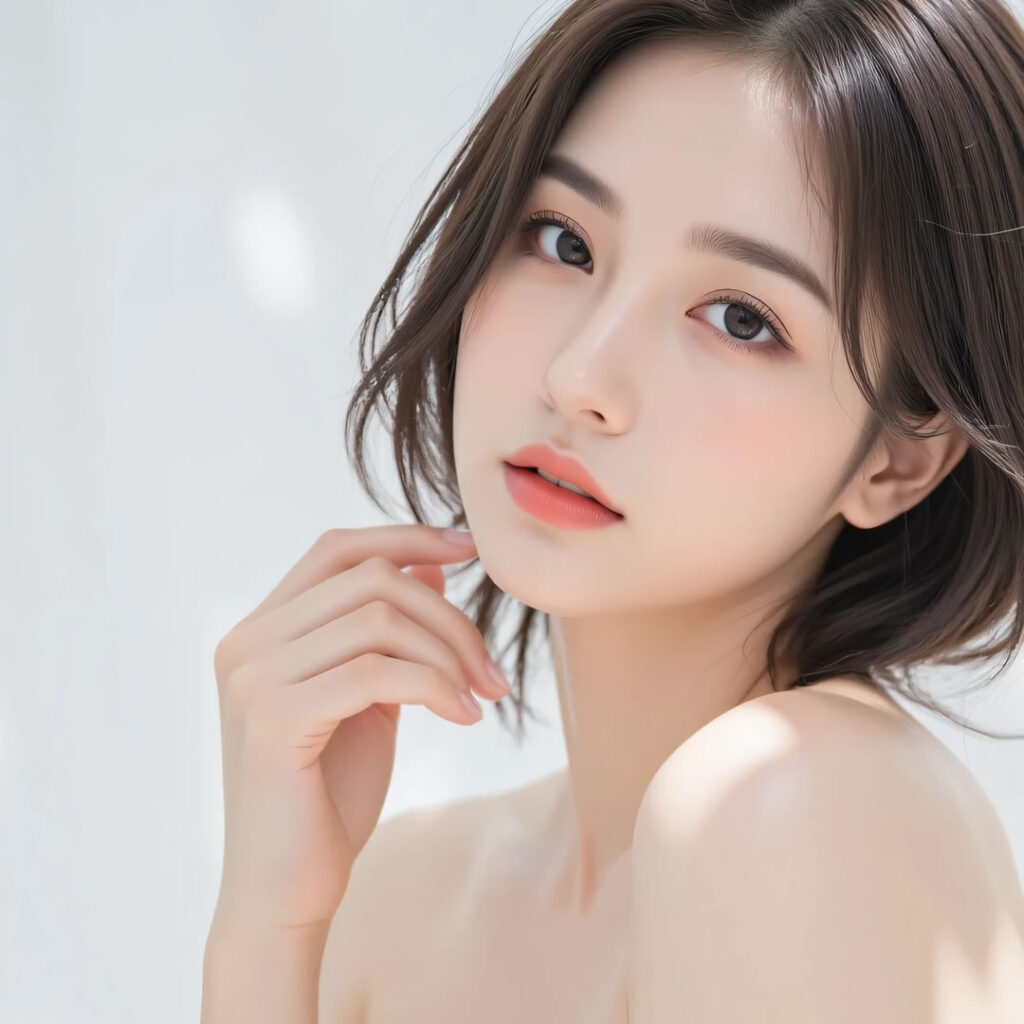 名古屋で上手いボトックスをしようとしている女性